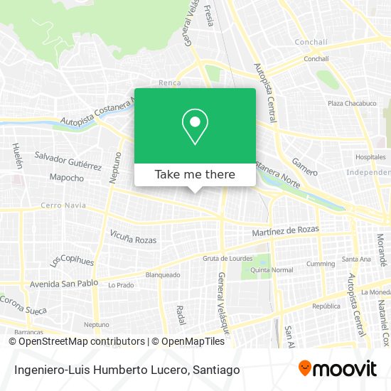 Mapa de Ingeniero-Luis Humberto Lucero