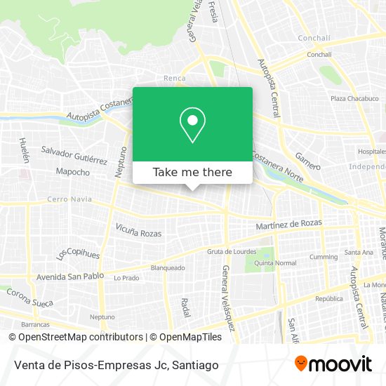 Venta de Pisos-Empresas Jc map