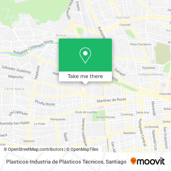 Plasticos-Industria de Plásticos Técnicos map