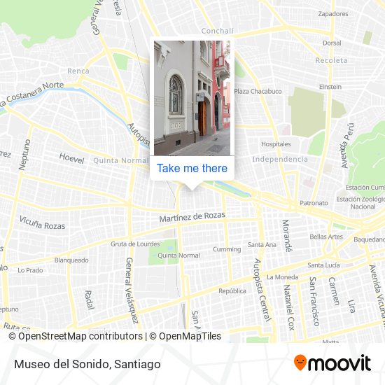 Museo del Sonido map