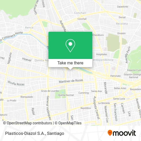 Plasticos-Diazol S.A. map