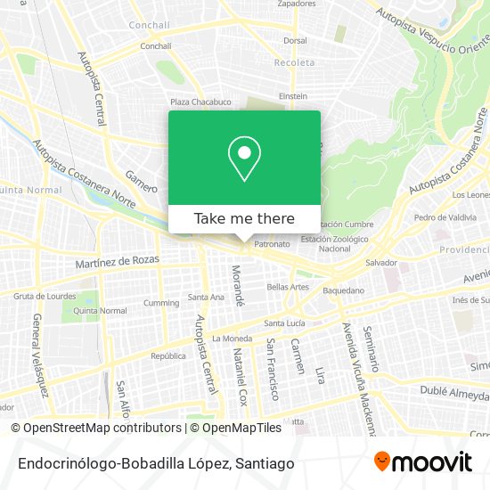 Endocrinólogo-Bobadilla López map