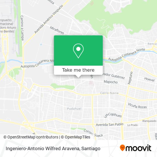 Ingeniero-Antonio Wilfred Aravena map