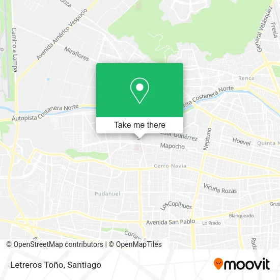 Letreros Toño map