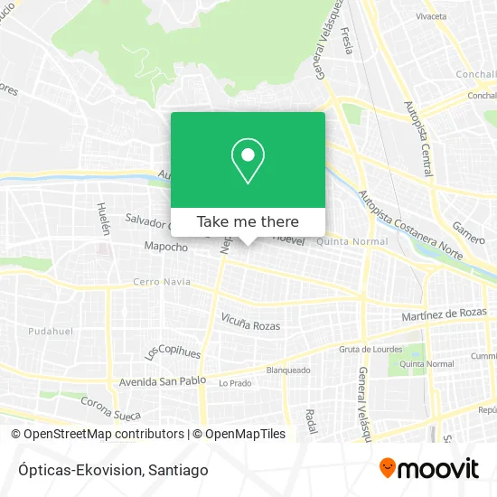 Mapa de Ópticas-Ekovision