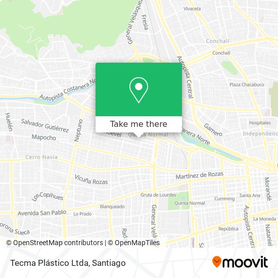 Tecma Plástico Ltda map