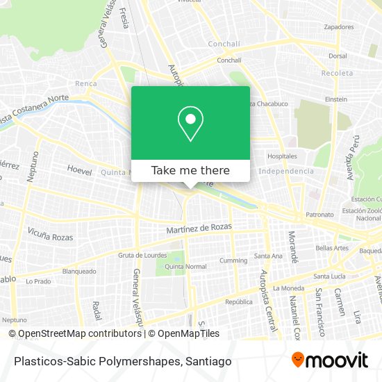 Mapa de Plasticos-Sabic Polymershapes