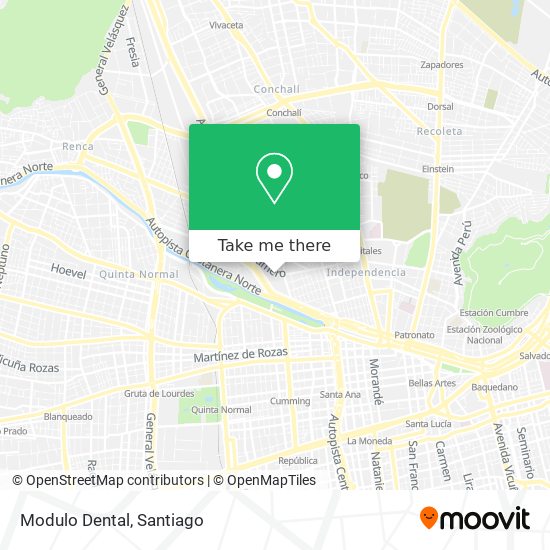 Modulo Dental map