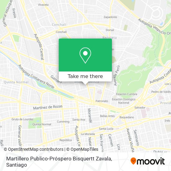 Martillero Publico-Próspero Bisquertt Zavala map