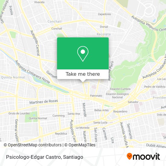 Psicologo-Edgar Castro map