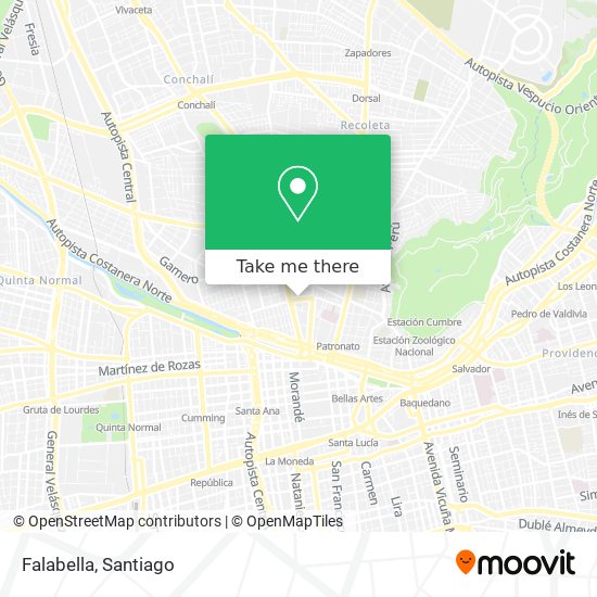 Falabella map