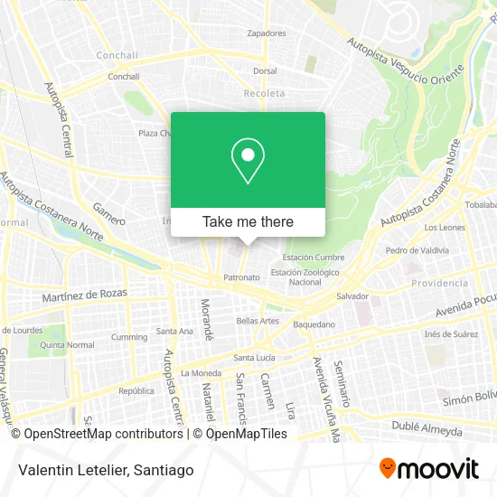 Valentin Letelier map