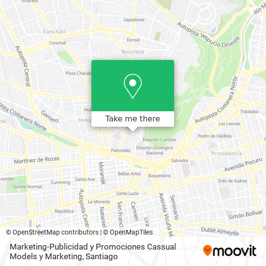 Marketing-Publicidad y Promociones Cassual Models y Marketing map