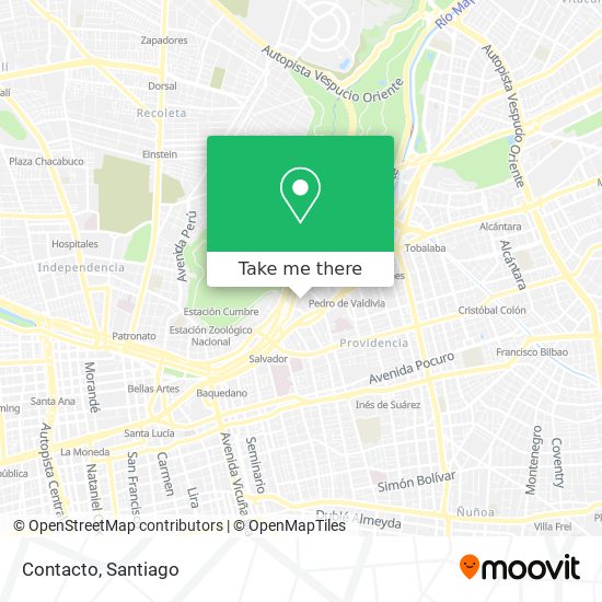 Contacto map