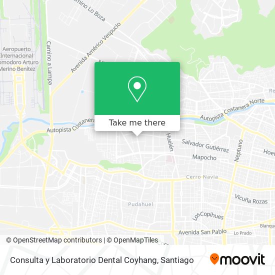 Consulta y Laboratorio Dental Coyhang map