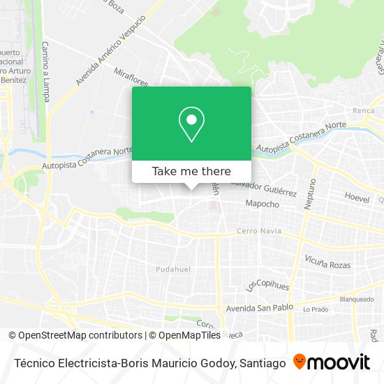 Mapa de Técnico Electricista-Boris Mauricio Godoy