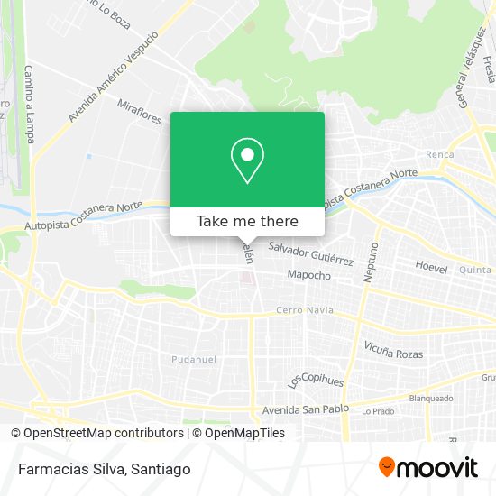 Farmacias Silva map