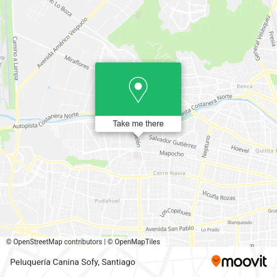 Peluquería Canina Sofy map