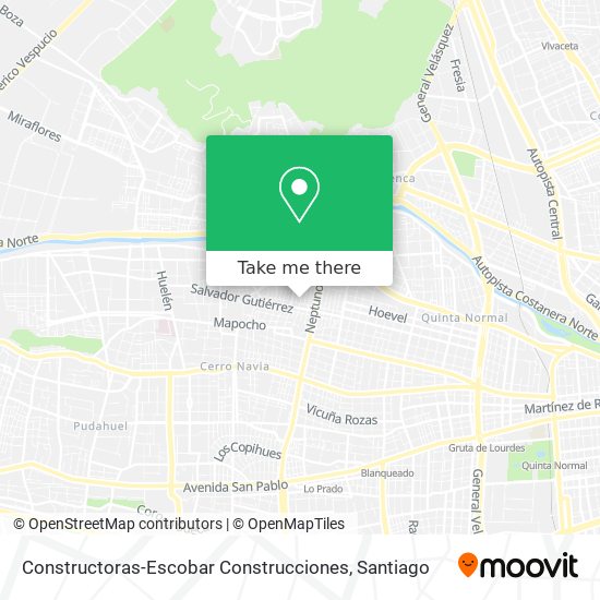 Constructoras-Escobar Construcciones map