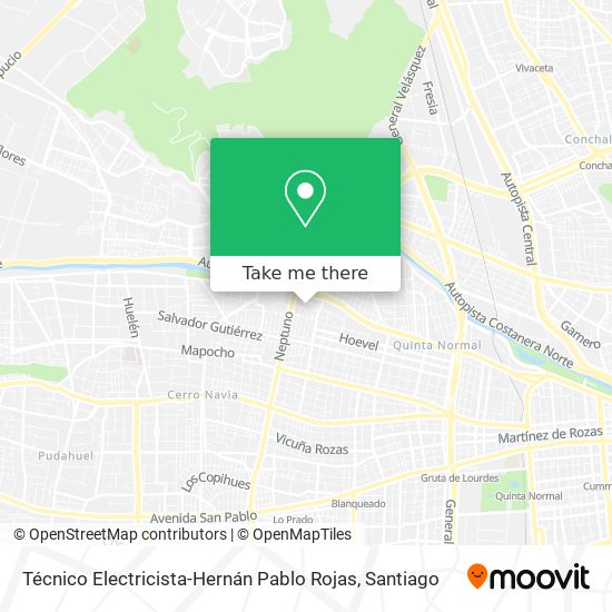 Técnico Electricista-Hernán Pablo Rojas map