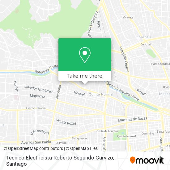 Técnico Electricista-Roberto Segundo Garvizo map