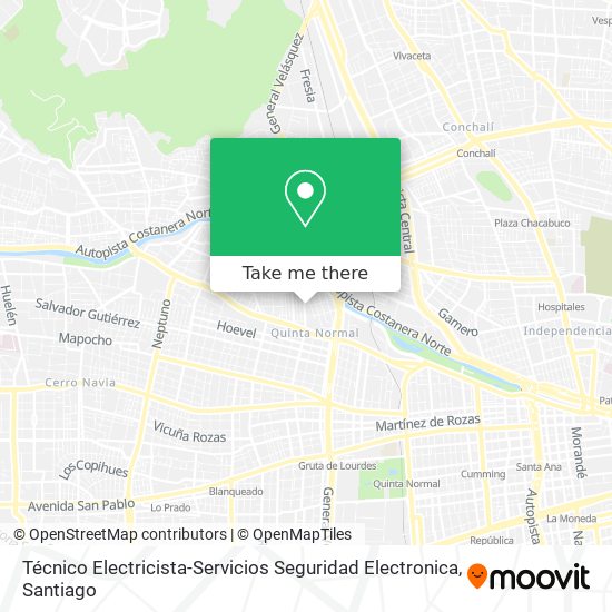 Técnico Electricista-Servicios Seguridad Electronica map