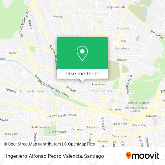 Ingeniero-Alfonso Pedro Valencia map