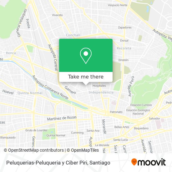 Mapa de Peluquerias-Peluqueria y Ciber Piri