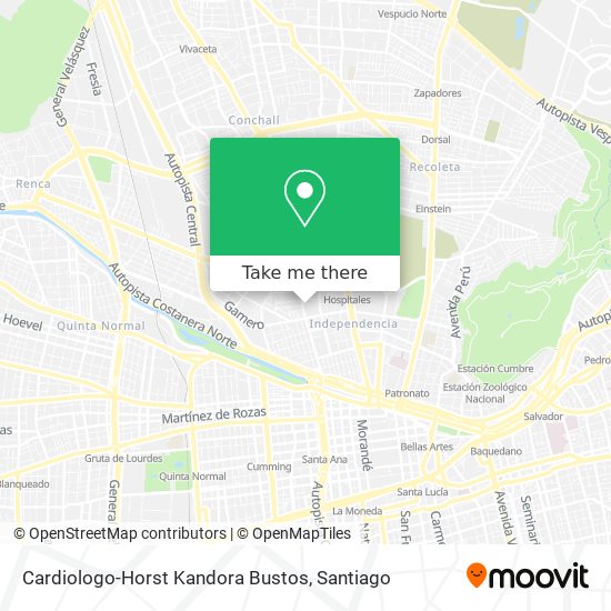Cardiologo-Horst Kandora Bustos map