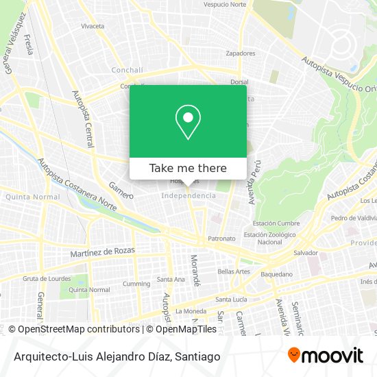 Mapa de Arquitecto-Luis Alejandro Díaz