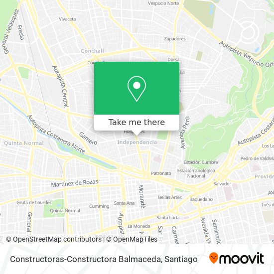 Mapa de Constructoras-Constructora Balmaceda