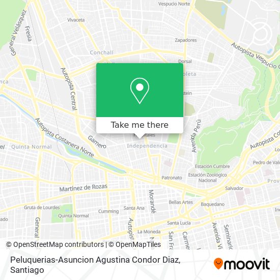 Mapa de Peluquerias-Asuncion Agustina Condor Diaz