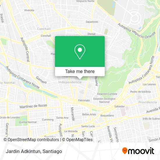 Jardin Adkintun map