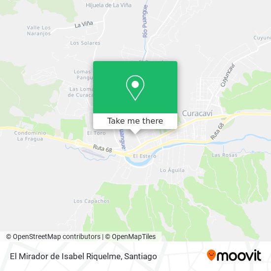 El Mirador de Isabel Riquelme map