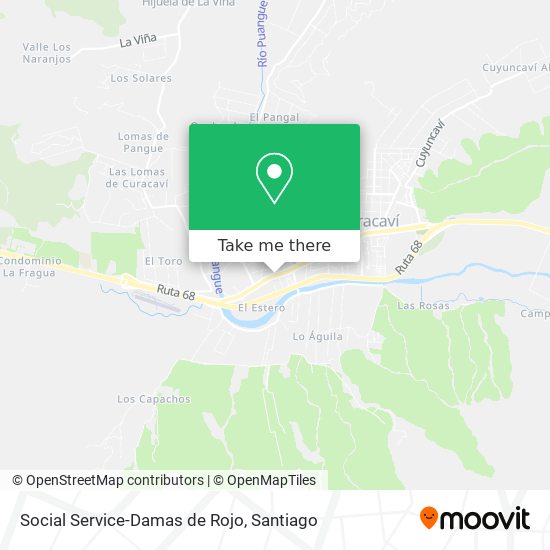 Mapa de Social Service-Damas de Rojo