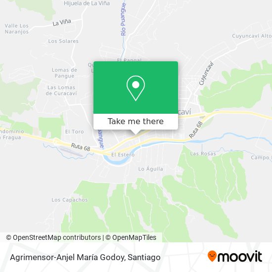 Agrimensor-Anjel María Godoy map