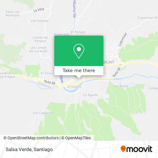 Mapa de Salsa Verde