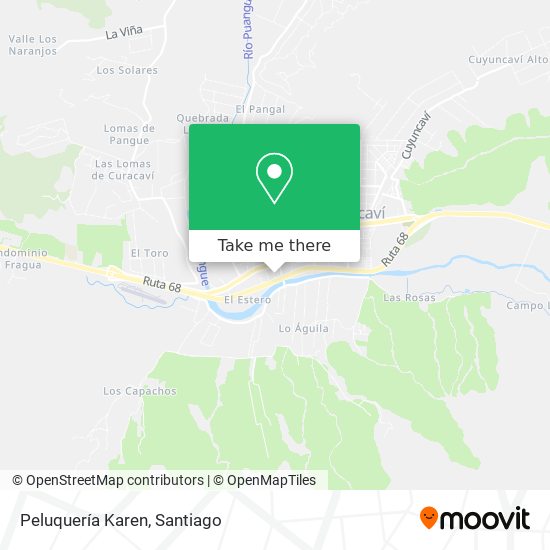Mapa de Peluquería Karen