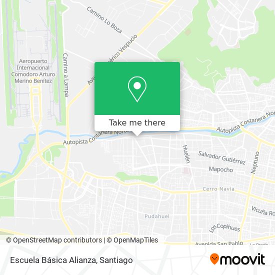 Escuela Básica Alianza map