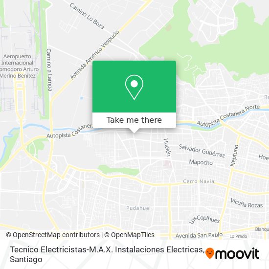 Tecnico Electricistas-M.A.X. Instalaciones Electricas map