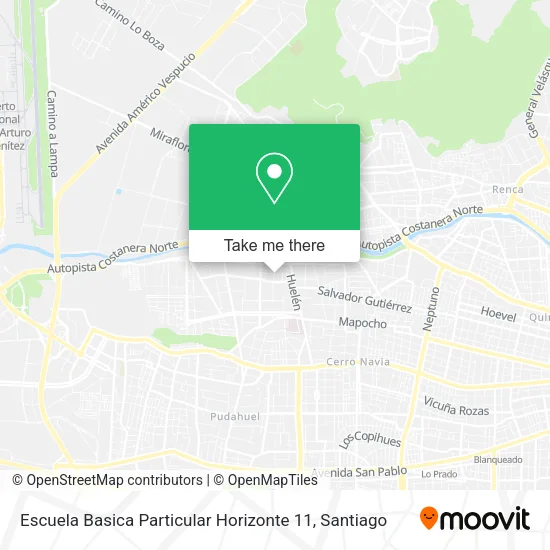 Escuela Basica Particular Horizonte 11 map