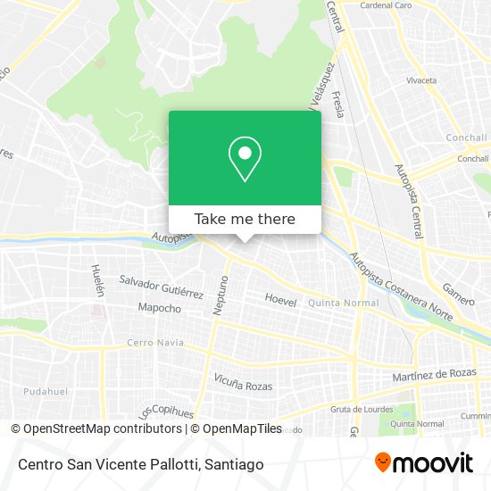 Centro San Vicente Pallotti map