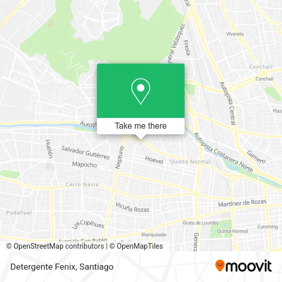 Detergente Fenix map