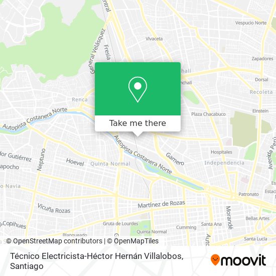 Técnico Electricista-Héctor Hernán Villalobos map