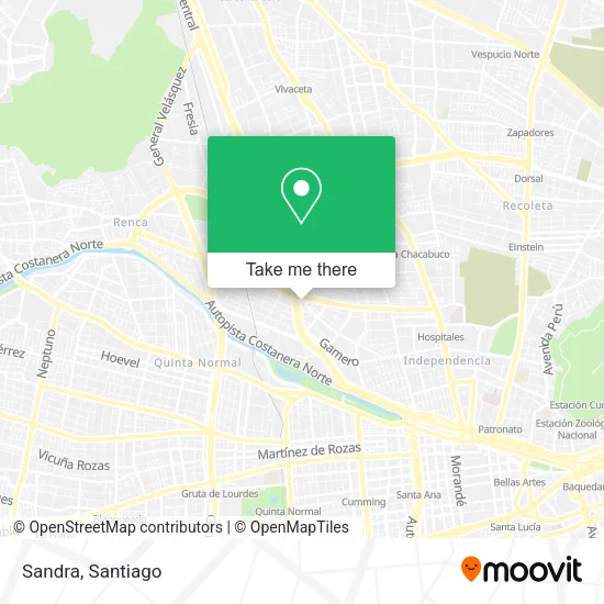 Sandra map