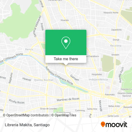 Libreria Makita map