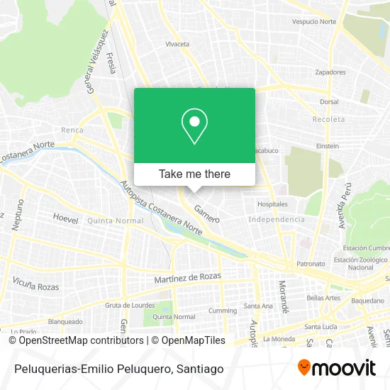 Peluquerias-Emilio Peluquero map