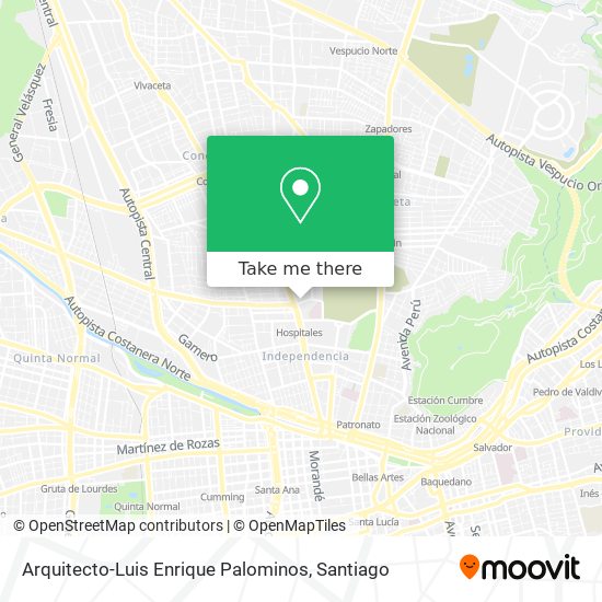 Mapa de Arquitecto-Luis Enrique Palominos