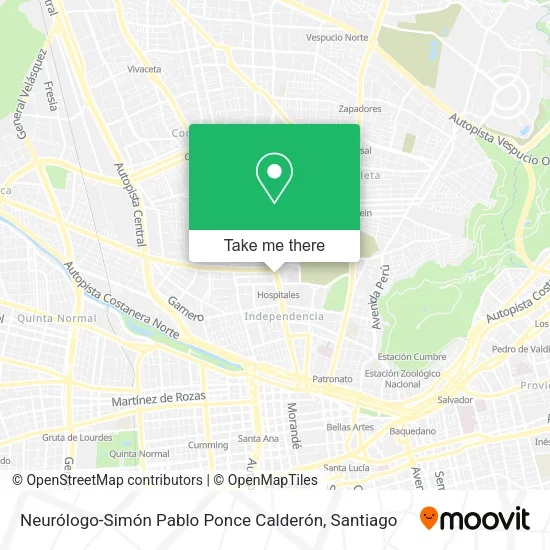 Neurólogo-Simón Pablo Ponce Calderón map