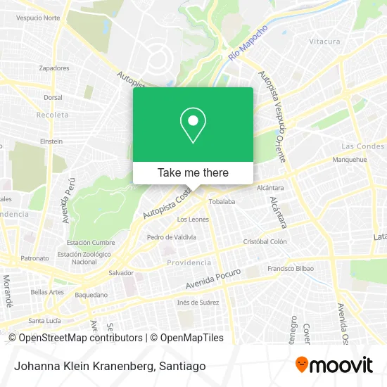 Johanna Klein Kranenberg map